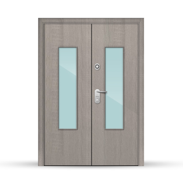 DVOKRILNA VRATA SIMETRIČNA OSTAKLJENA