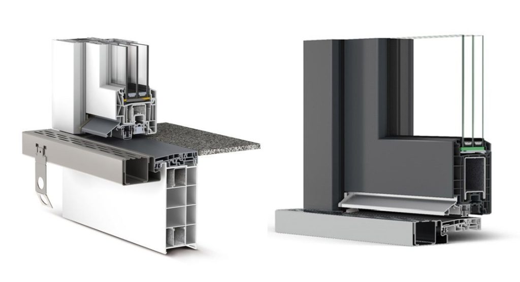 RAUCERO ravni prag s odvodnim kanalom