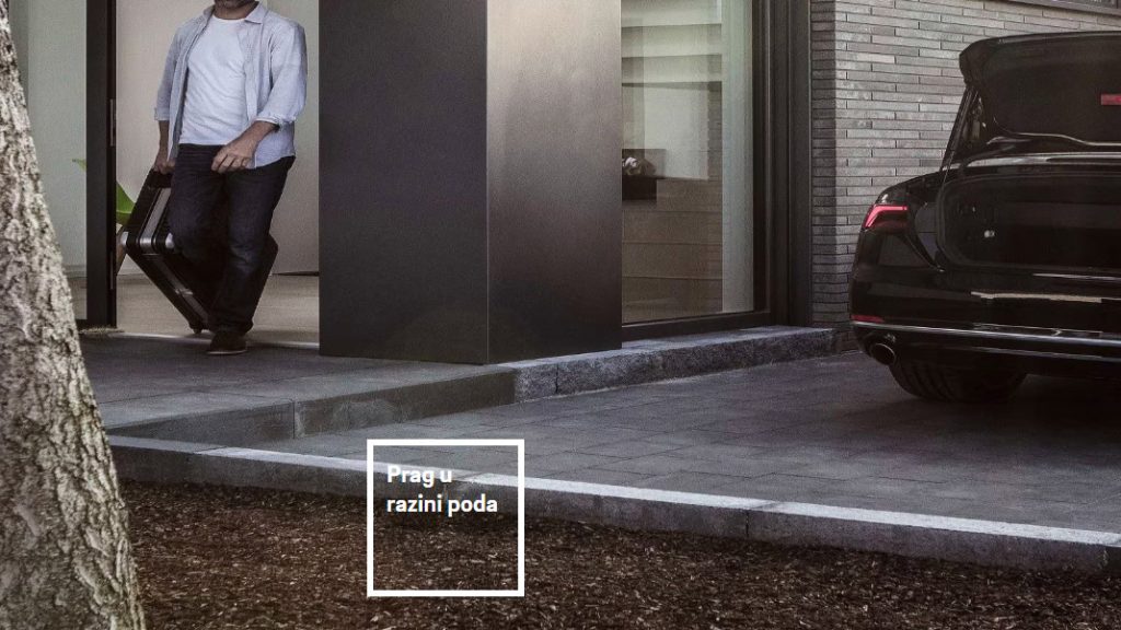 REHAU RAUCERO prag u razini